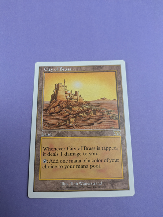 MTG Magic The Gathering: Classic Sixth Edition: City of Brass Rare - NM