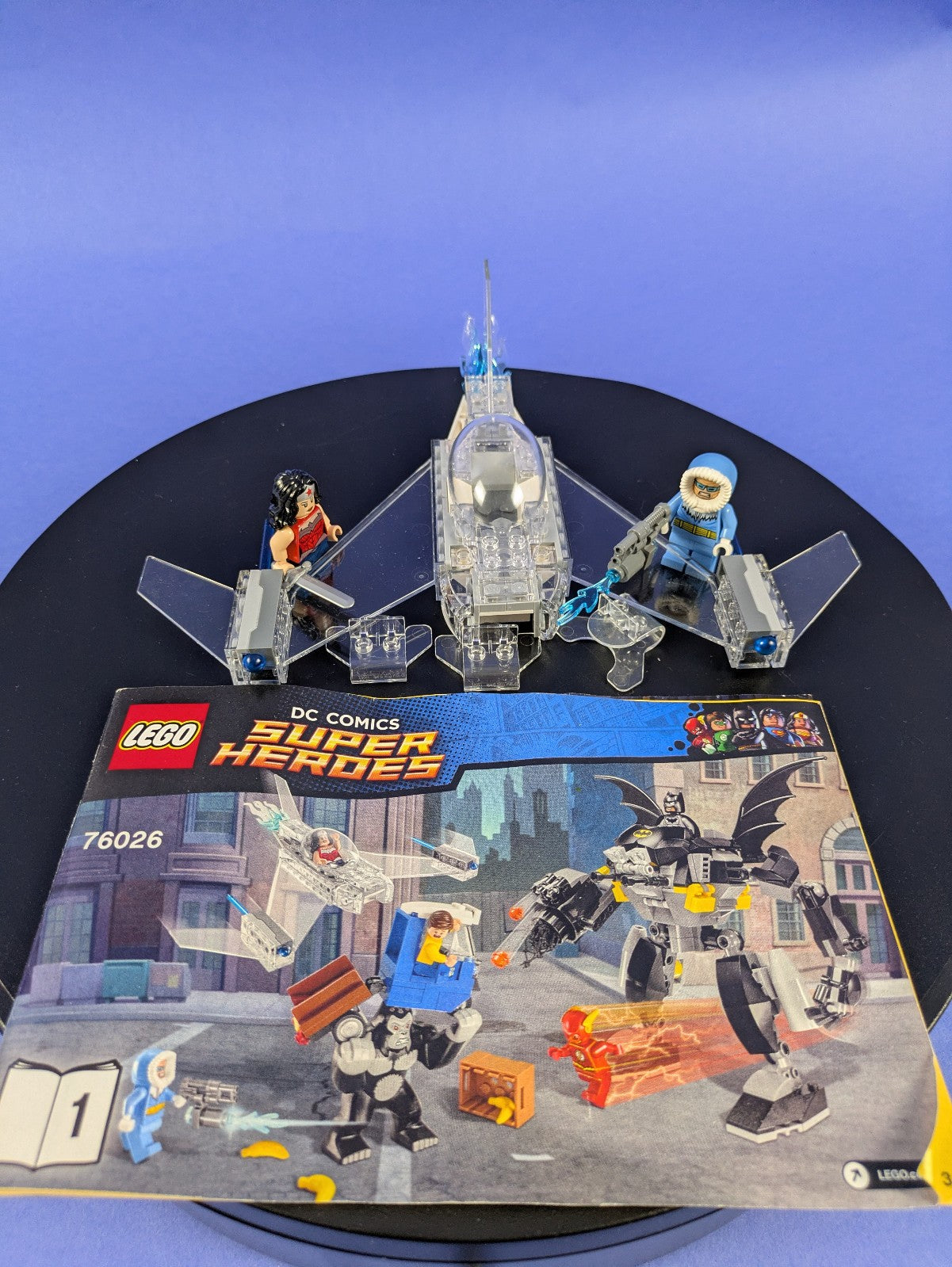 LEGO Super Heroes Gorilla Grodd Goes Bananas 76026 Complete Set Pre-Owned