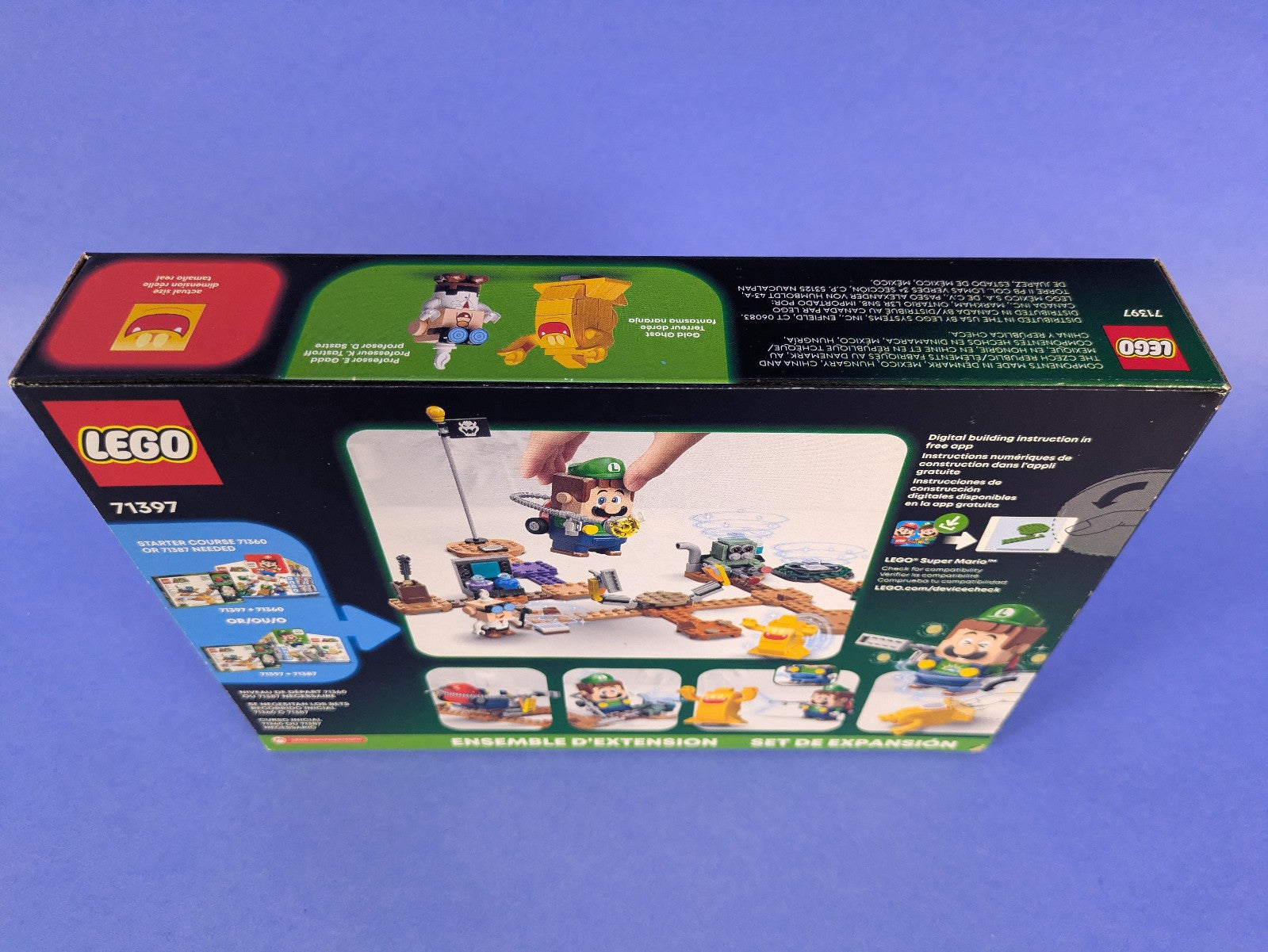 Lego Super Mario: Lab and Poltergust - Expansion Set 71397 BRAND NEW