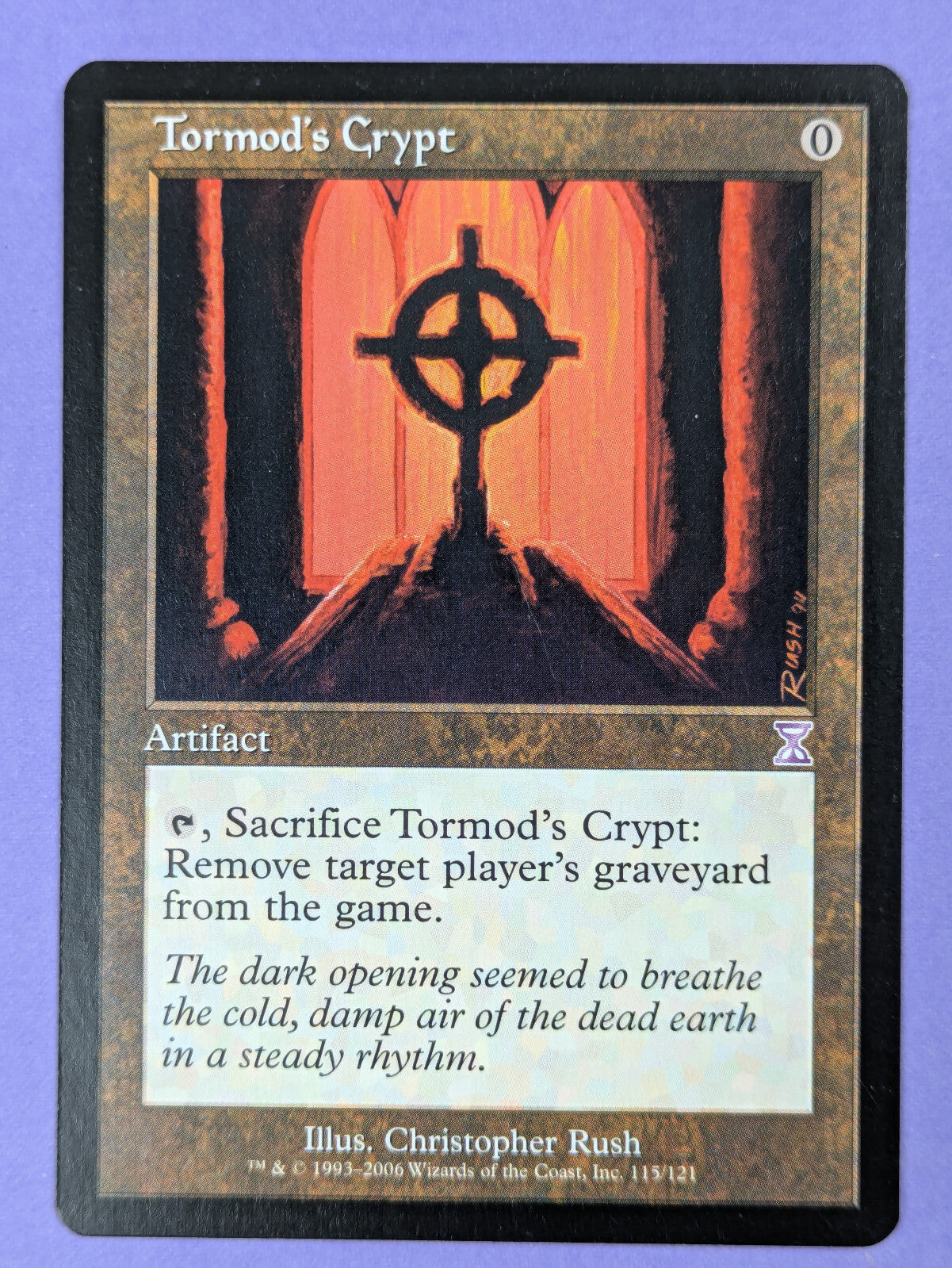 MTG Magic: Time Spiral: Tormod's Crypt - Timeshifted #115/121 Special - NM