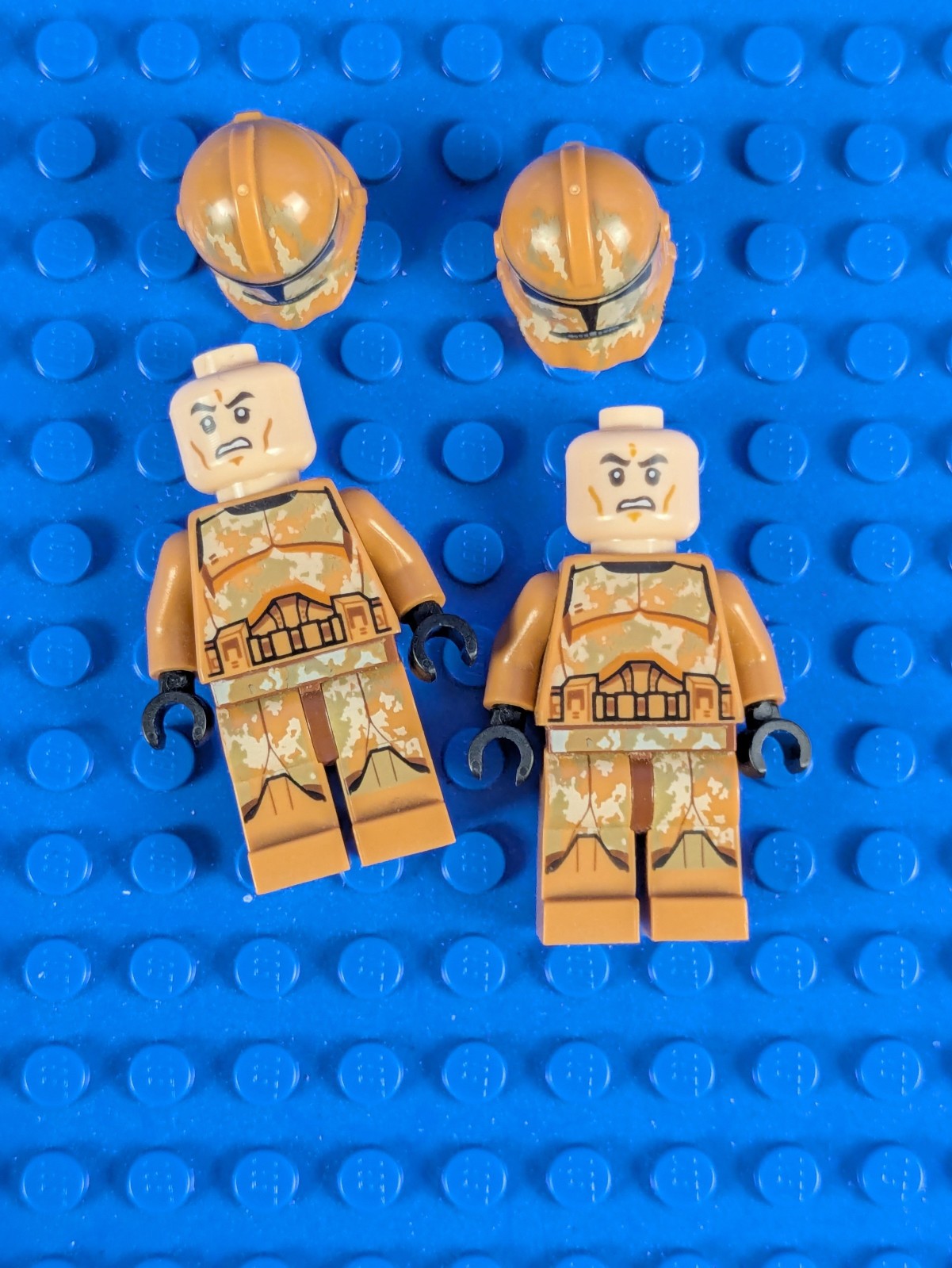Lego Star Wars: Clone Trooper - Geonosis Camouflage (2X) sw0606 Set 75089