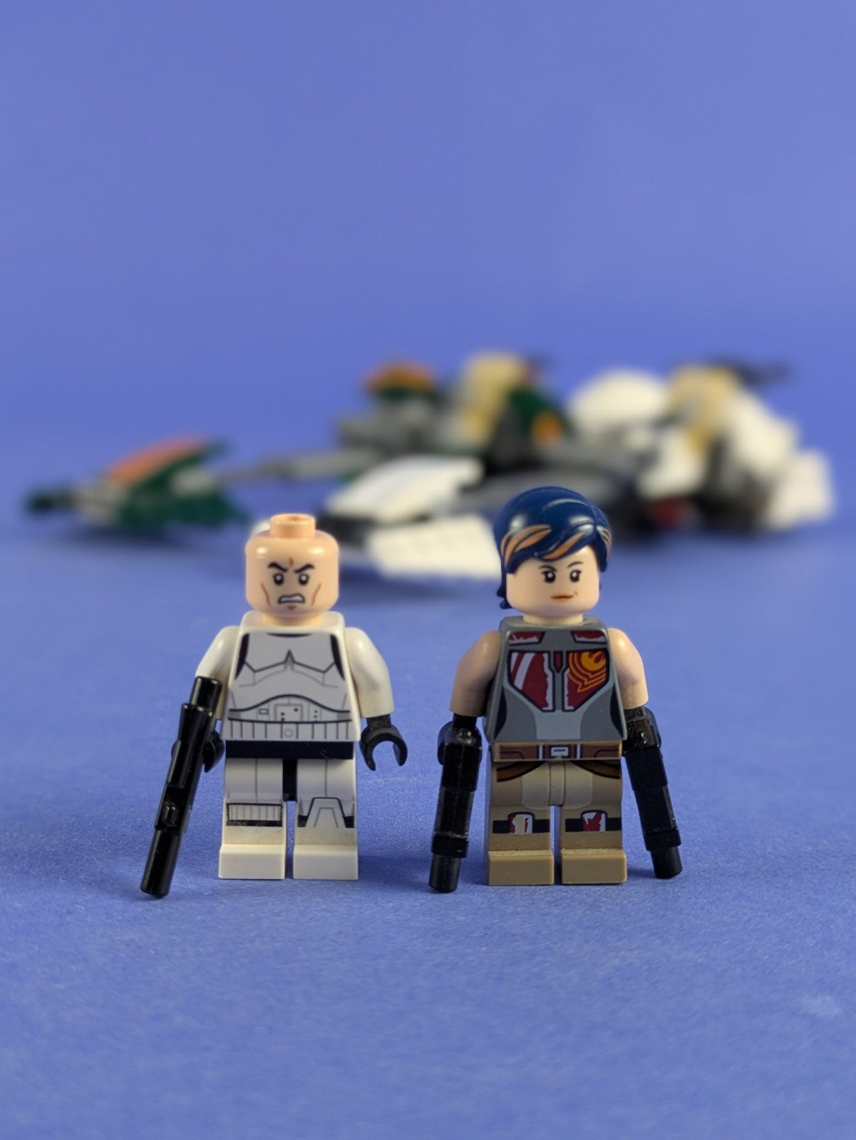 LEGO Star Wars Ezra's Speeder Bike 75090 Incomplete Set Pre-Owned