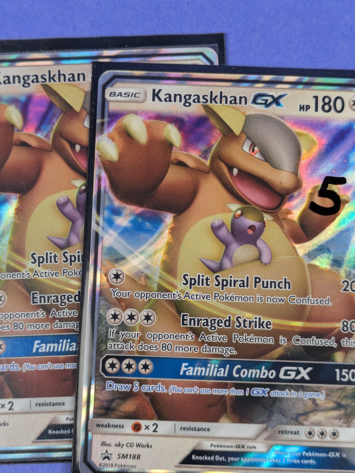 Kangaskhan GX - SM188 - Promo Holo Sun & Moon Promos - Pokemon Card - NM
