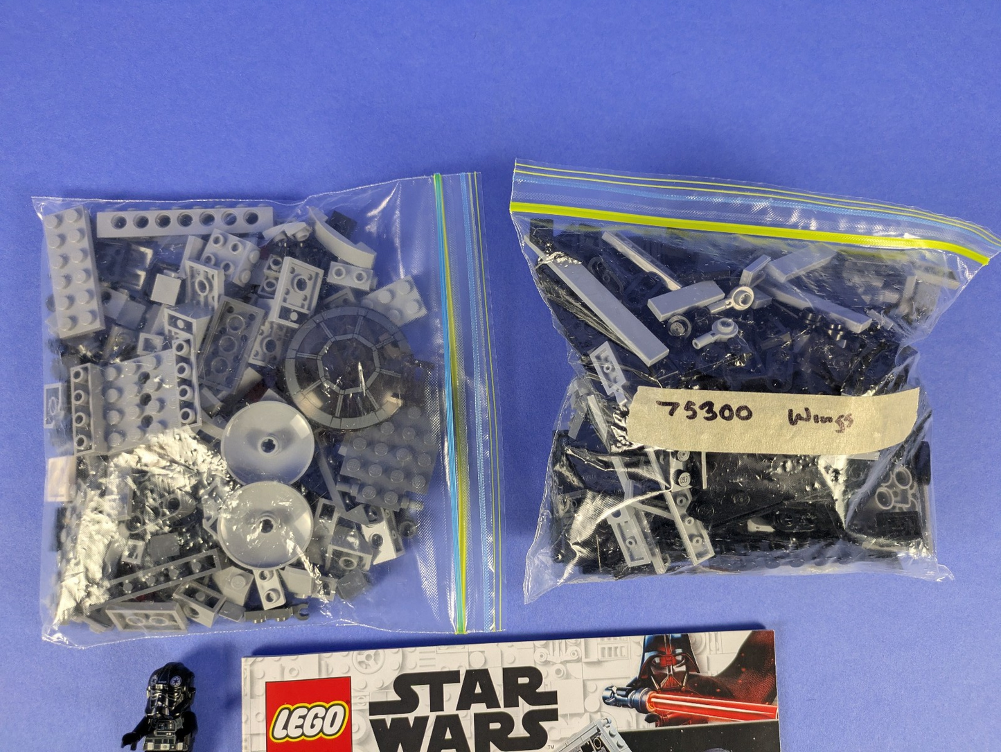 Lego Star Wars: Episode 4-6: Imperial TIE Fighter Set 75300 Incomplete Set