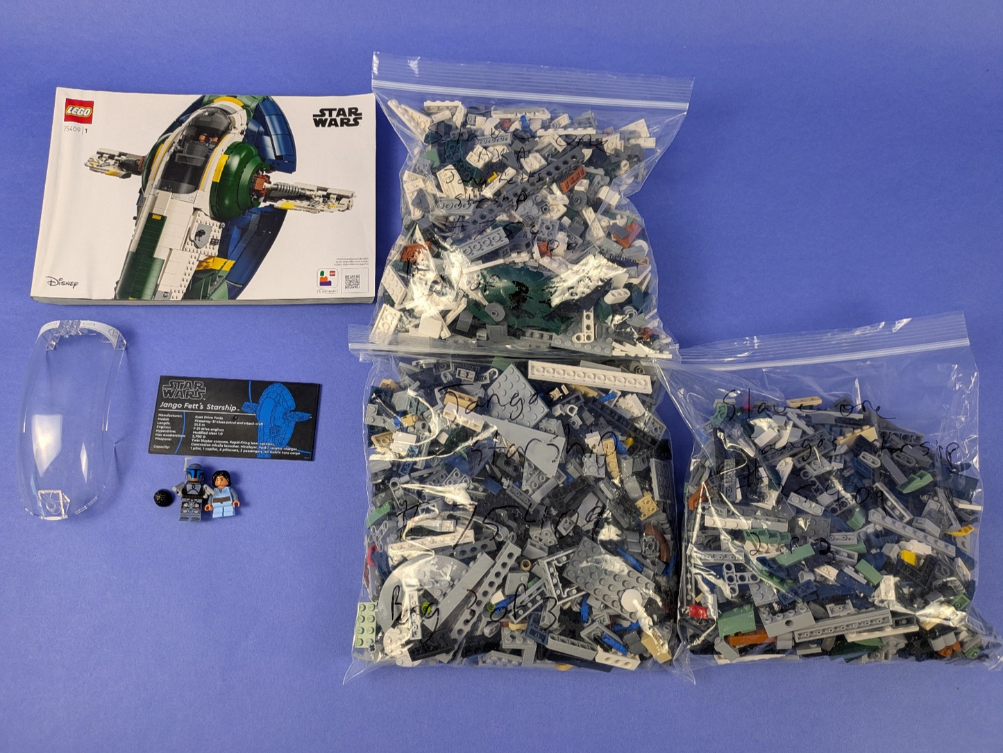 LEGO Star Wars Jango Fett's Firespray-Class Starship - UCS 75409 Pre-Owned