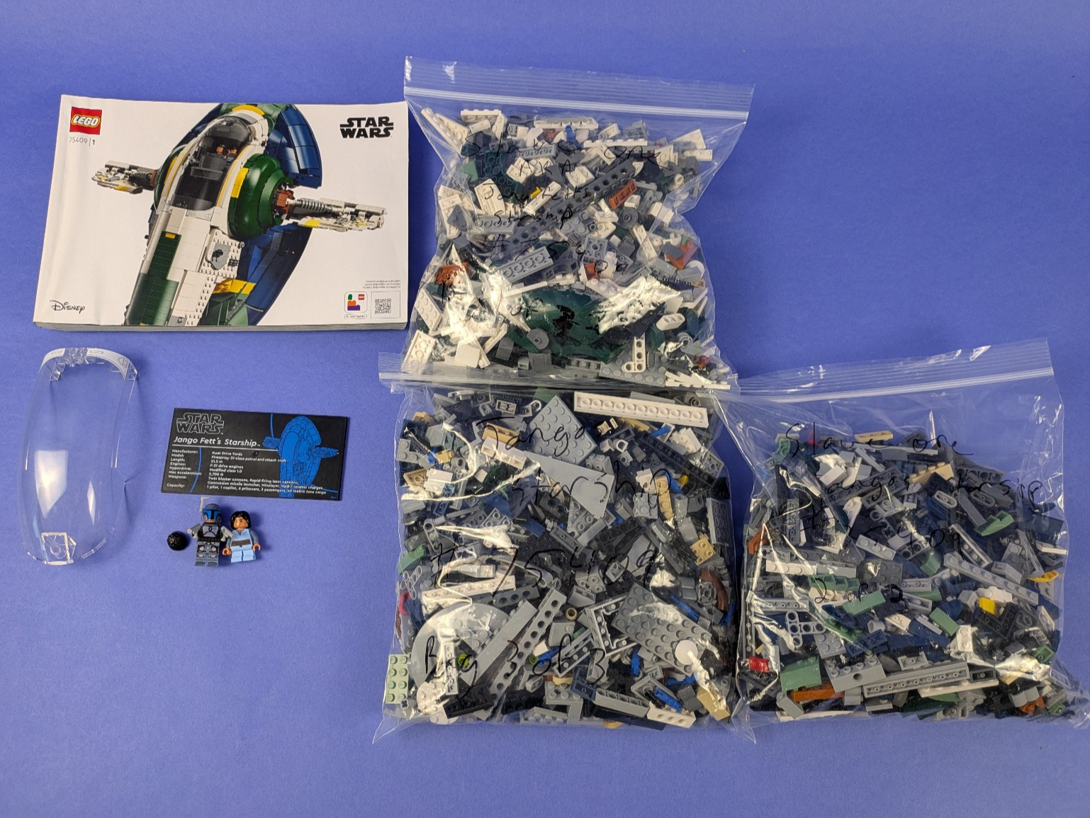 LEGO Star Wars Jango Fett's Firespray-Class Starship - UCS 75409 Pre-Owned
