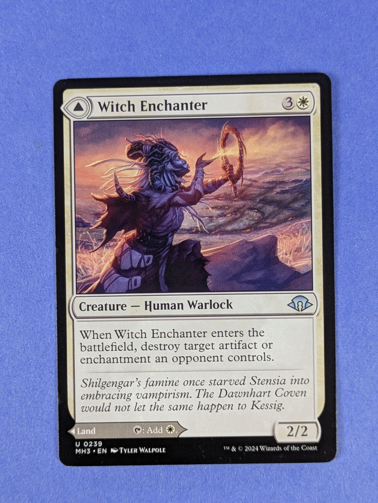 MTG: Modern Horizons 3: Witch Enchanter / Witch-Blessed Meadow #0239 Uncommon NM