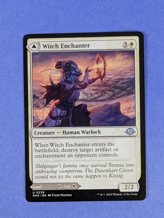 MTG: Modern Horizons 3: Witch Enchanter / Witch-Blessed Meadow #0239 Uncommon NM