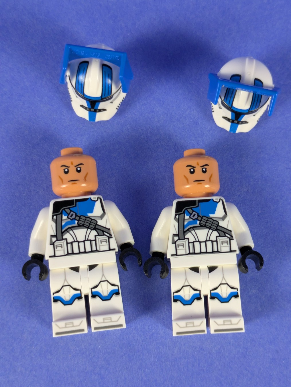 Lego Star Wars: Clone Heavy Trooper 501st Legion Phase 2 (2X) sw1247 Set 75345
