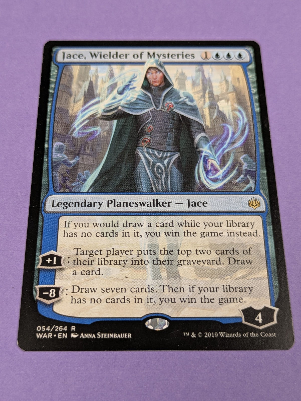 MTG Magic: War of the Spark: Jace, Wielder of Mysteries #054/264 Rare - NM