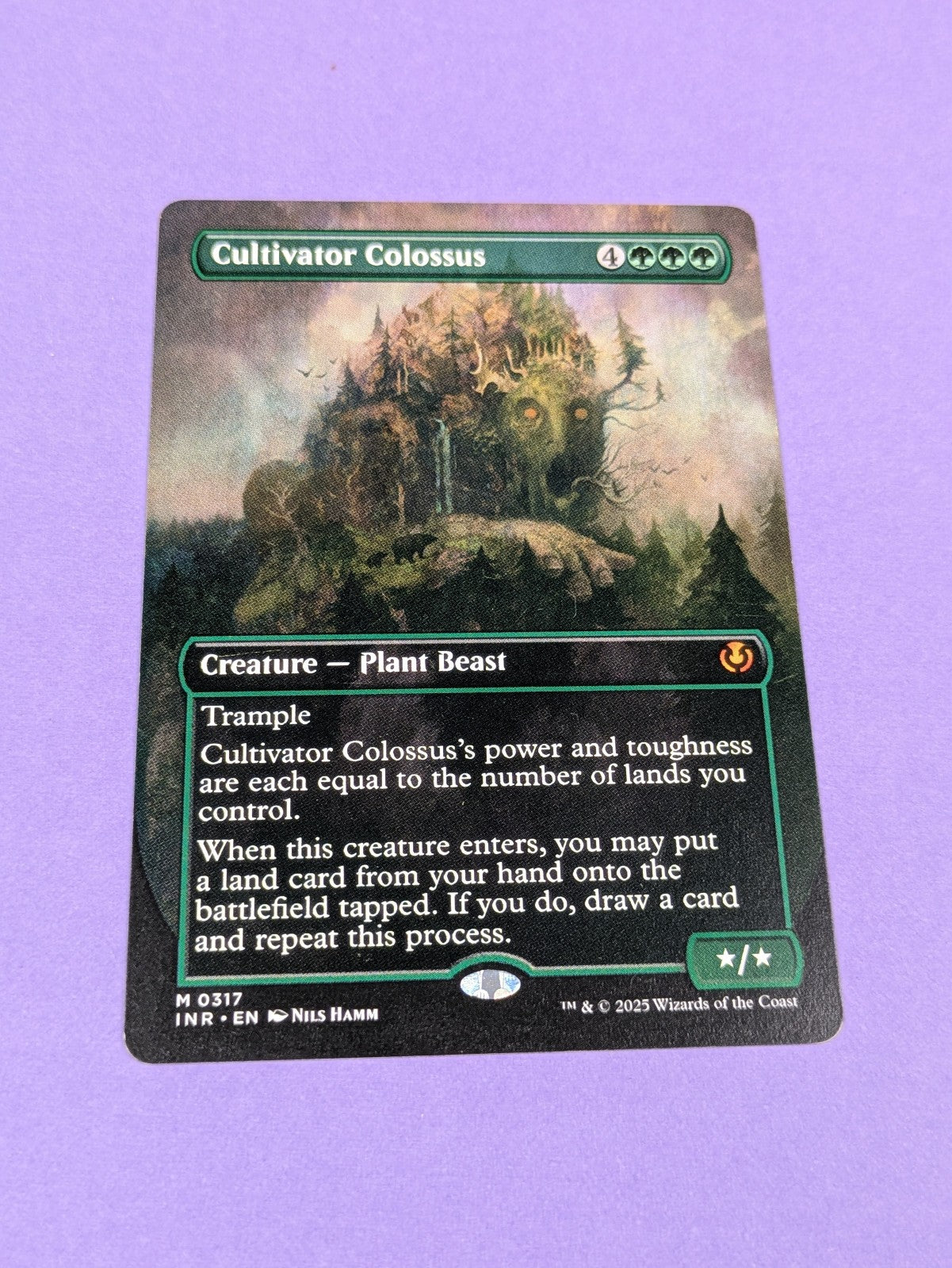 MTG Magic: Innistrad Remastered: Cultivator Colossus #0317 Mythic - NM