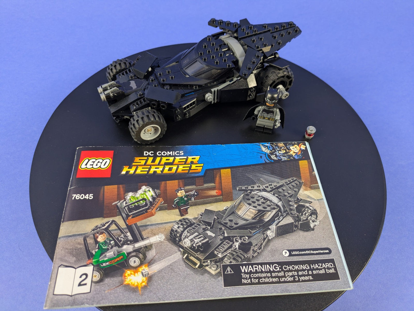 LEGO Super Heroes Kryptonite Interception 76045 Incomplete Set Pre-Owned