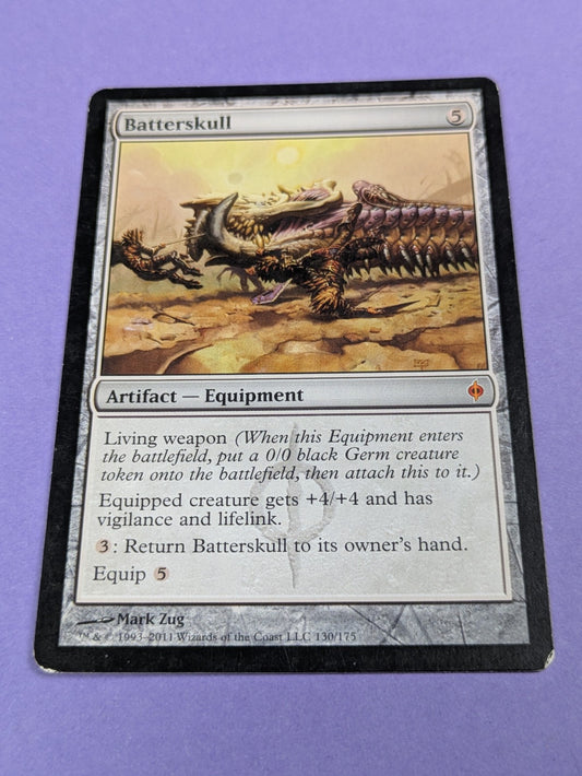 MTG Magic: New Phyrexia: Batterskull #130/175 Mythic - LP