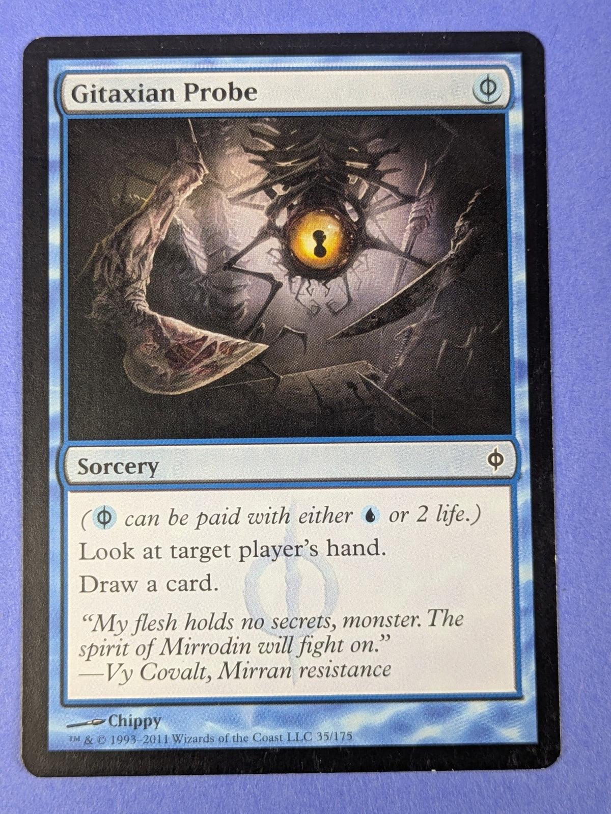MTG Magic: New Phyrexia: Gitaxian Probe #35/175 Common - LP