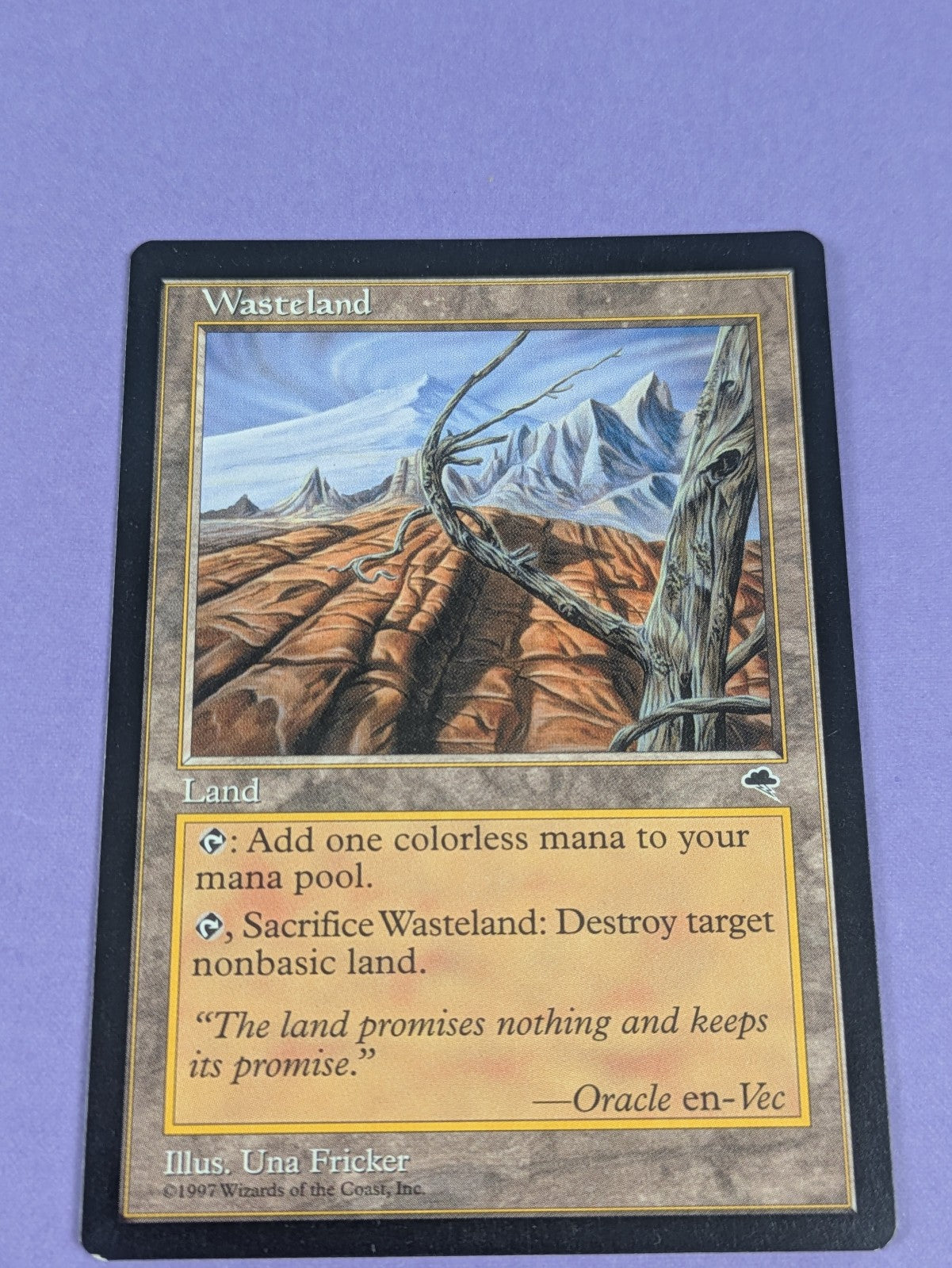 MTG Magic the Gathering: Tempest: Wasteland Uncommon - LP