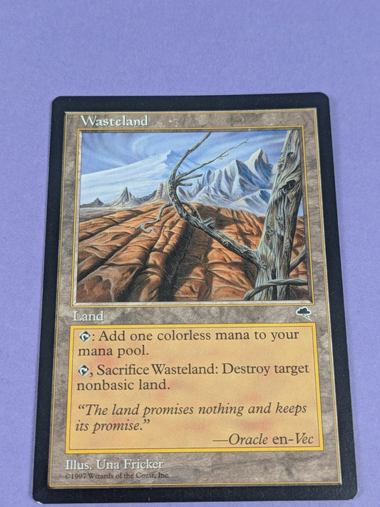 MTG Magic the Gathering: Tempest: Wasteland Uncommon - LP