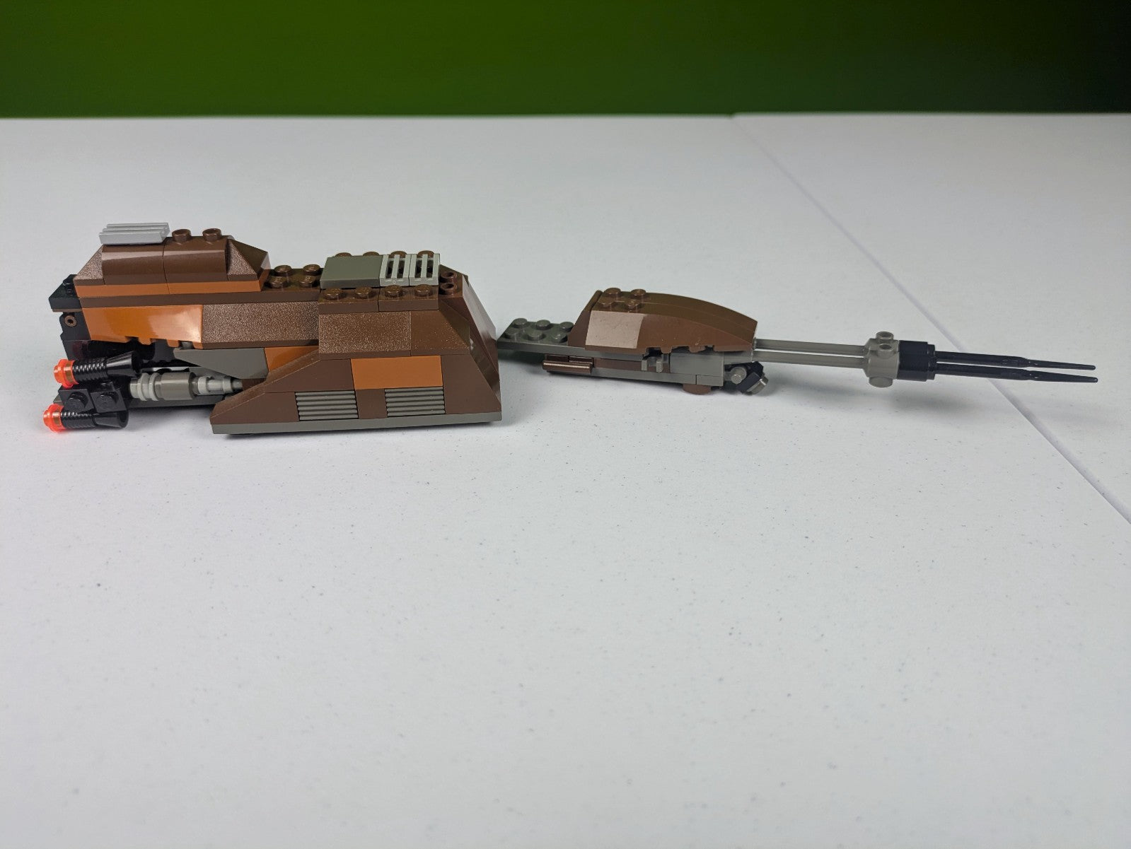 Lego Star Wars: Trade Federation MTT - Mini 4491 + Speeder Bike (Incomplete Set)