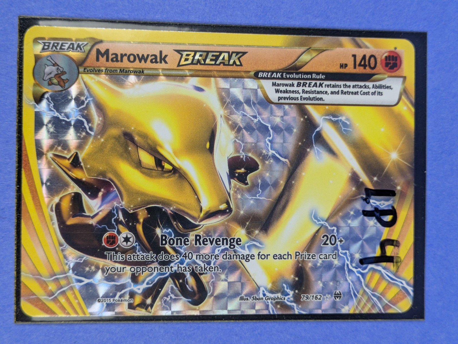 Marowak BREAK - 79/162 - Break Rare BREAKthrough - Pokemon Card - LP
