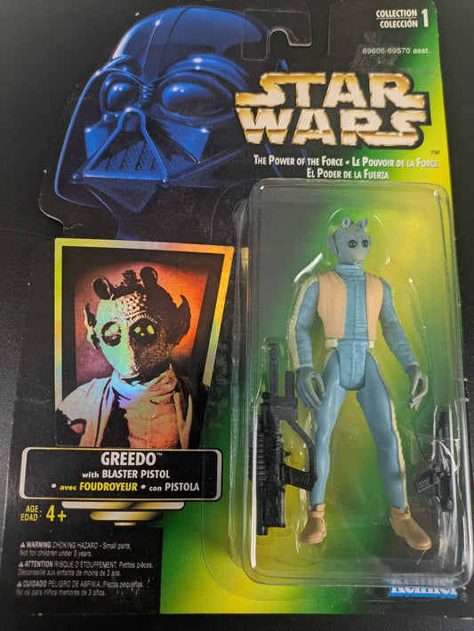 Kenner Star Wars The Power of the Force Greedo 69606 Action Figure 3.75" NIB