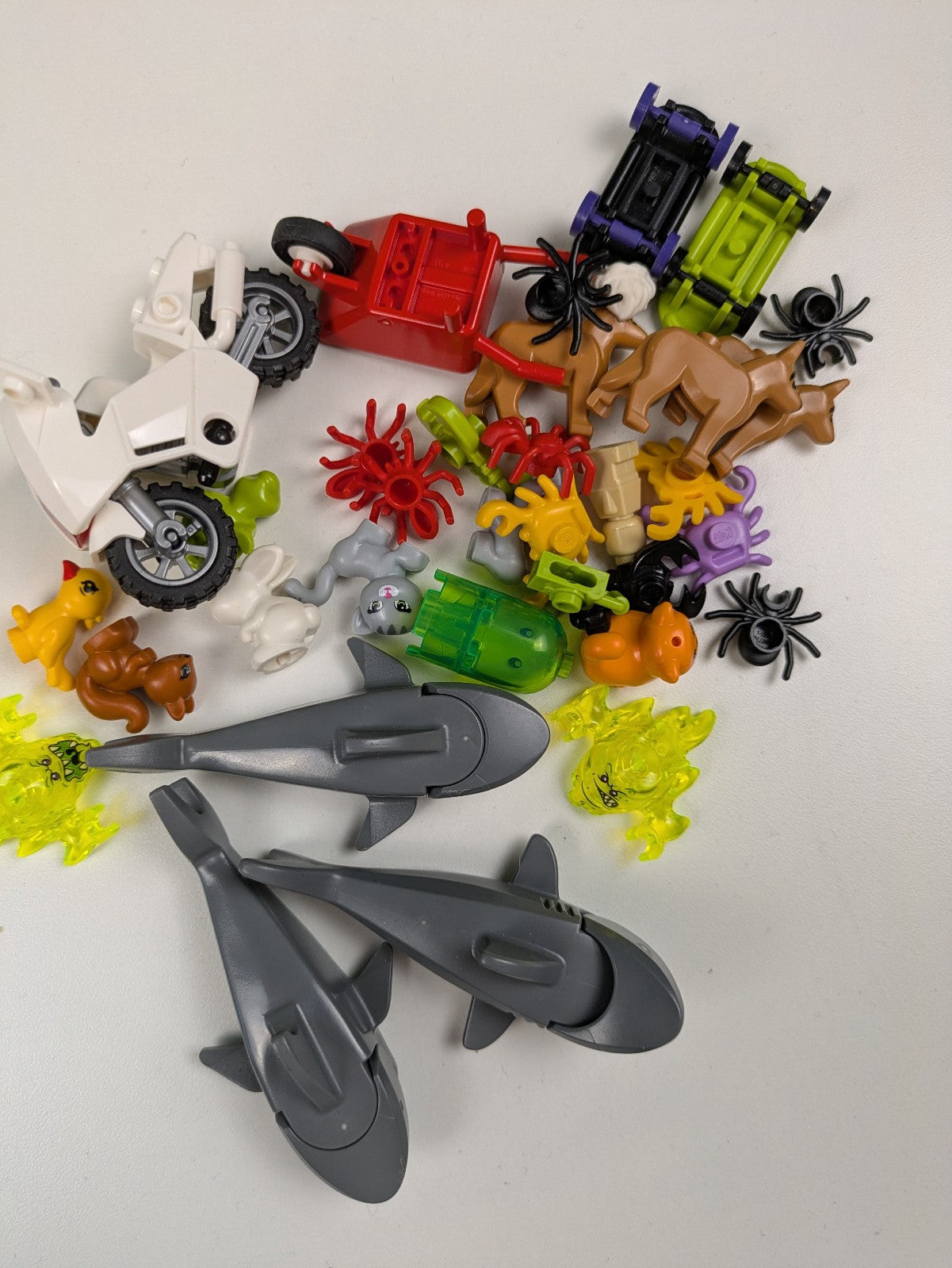 Lego Minifigures Bundle: Random Assorted LEGO Animals/Parts 30+ Parts/Pieces