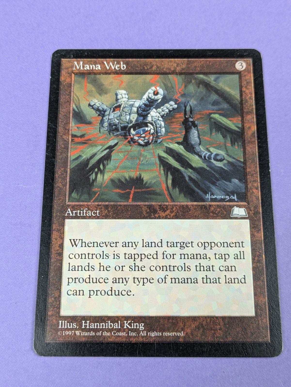 MTG Magic the Gathering:  Weatherlight: Mana Web #152 Rare - LP