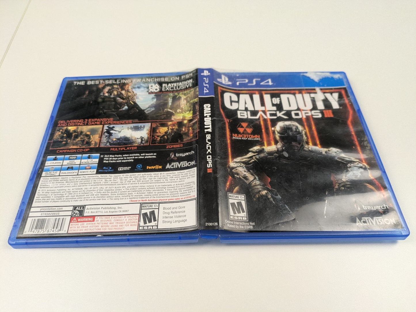 Call of Duty: Black Ops III (PS4, 2015) CIB
