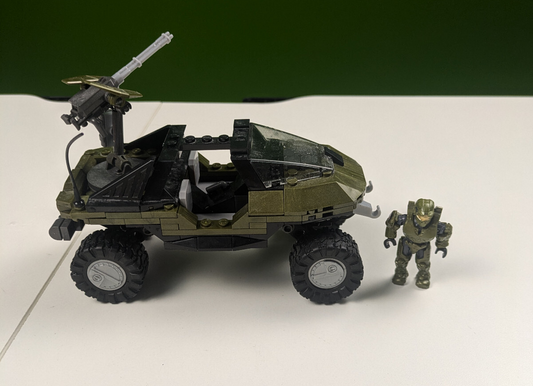 Mega Construx Halo Warthog Run GFT55 (2019) - Master Chief & Warthog
