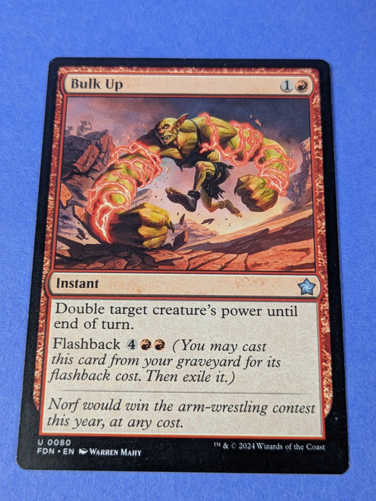 MTG Magic: Foundations: Bulk Up #0080 Uncommon - NM