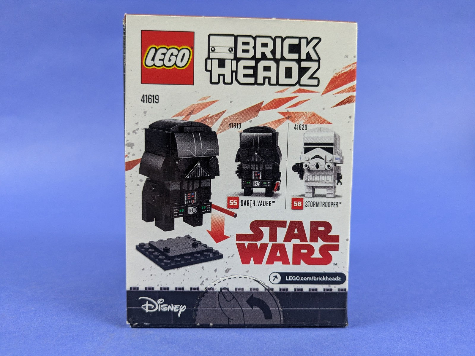 Lego BrickHeadz: Star Wars: Episode 4-6: Darth Vader Set 41619 BRAND NEW
