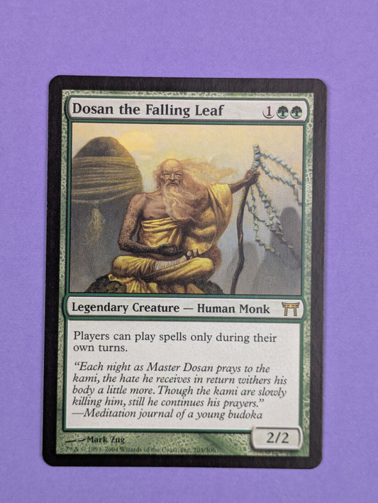 MTG Magic The Gathering: Champions of Kamigawa: Dosan the Falling Leaf Rare