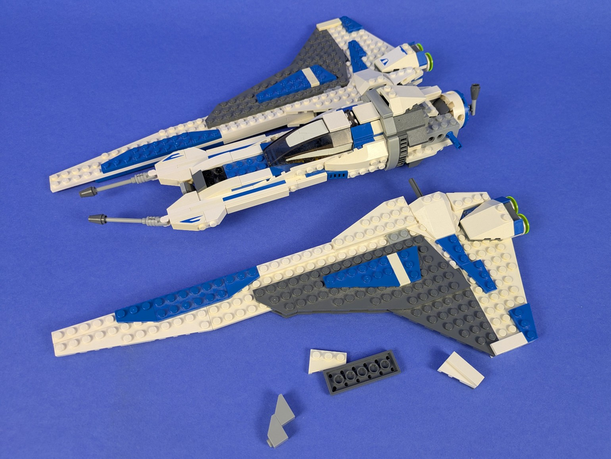 Lego Star Wars: Pre Vizsla's Mandalorian Fighter Set 9525 - Incomplete Set
