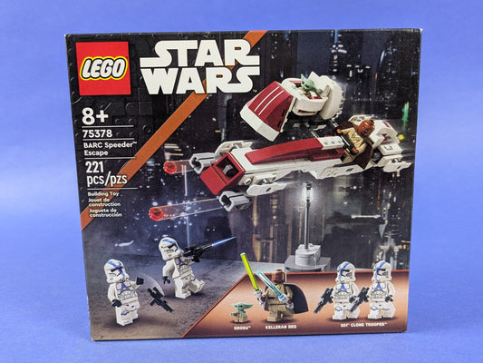 Lego Star Wars: The Mandalorian: BARC Speeder Escape Set 75378 BRAND NEW