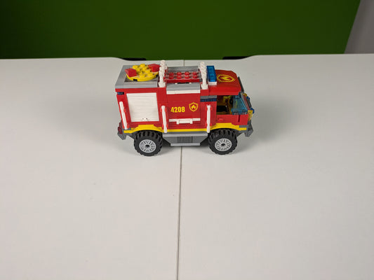 Lego Town: City: Fire: 4 × 4 Fire Truck Set 4208 w/ Instructions