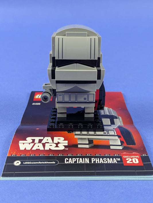 LEGO BrickHeadz Star Wars Captain Phasma 41486 Complete Set Pre-Owned