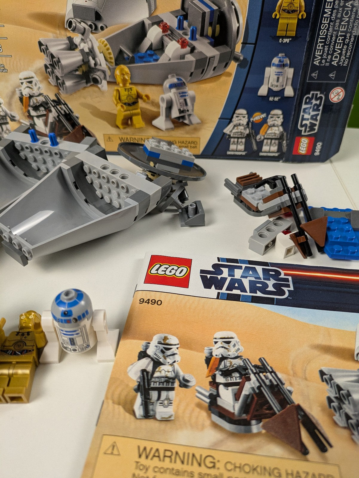 Lego Star Wars: Droid Escape Set 9490 - Complete Set