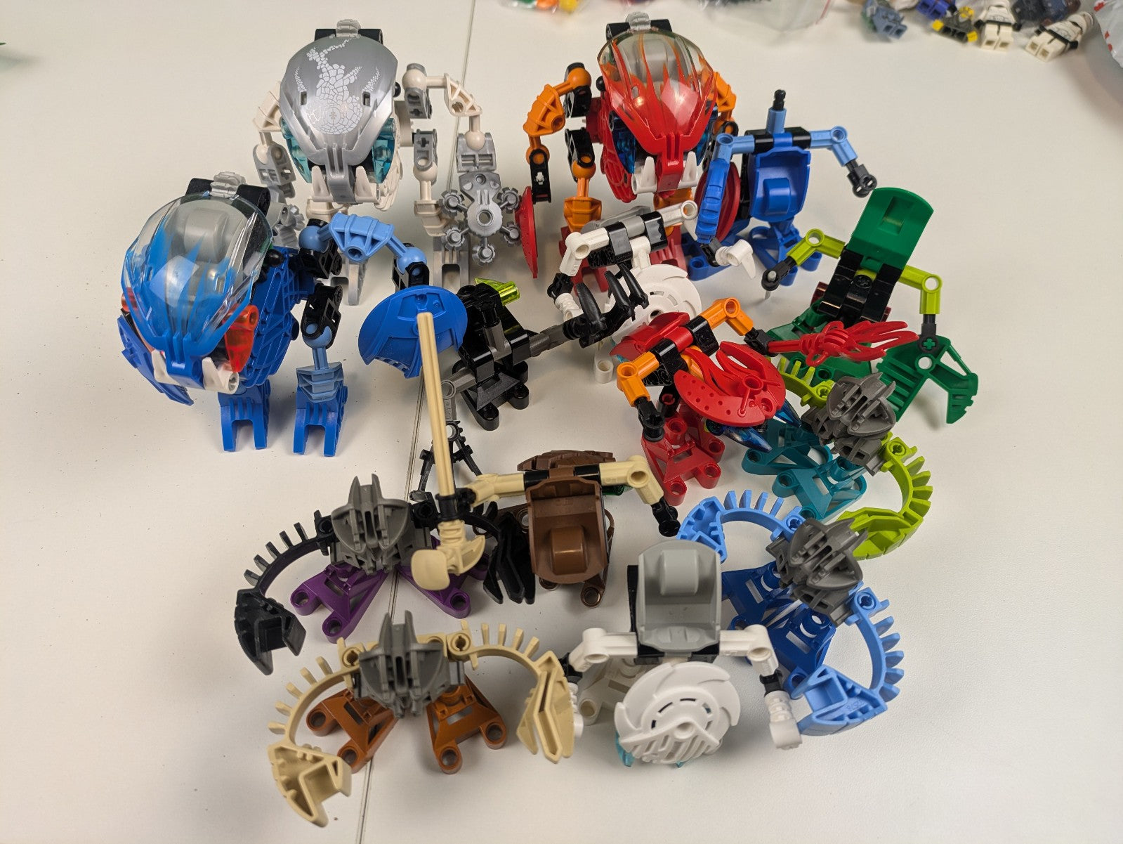 Lego BIONICLE: Ultimate Collection Bundle Set Bohrok/Tohunga/Toa 10 TOTAL SETS!