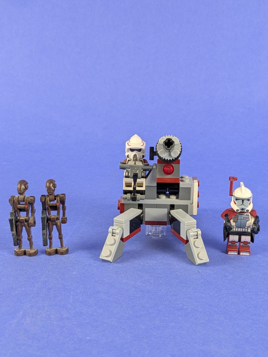LEGO Star Wars Elite Clone Trooper & Commando Droid Battle Pack 9488 Pre-Owned