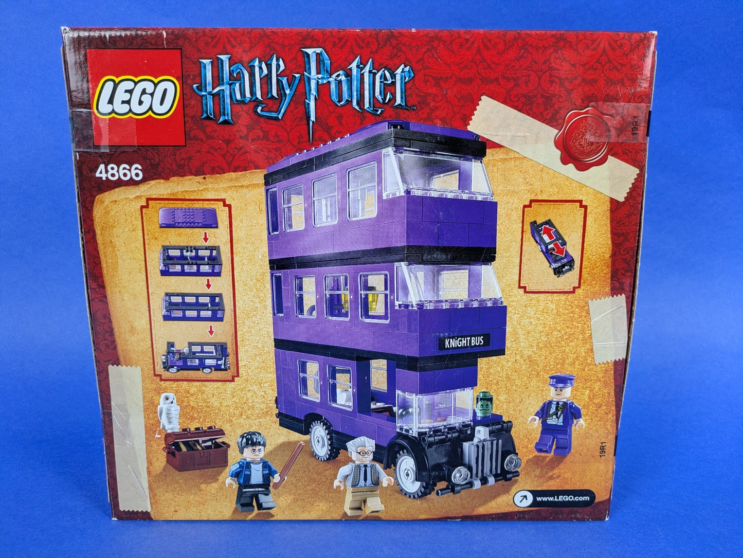 Harry Potter: Prisoner of Azkaban: The Knight Bus Set 4866 Complete Set