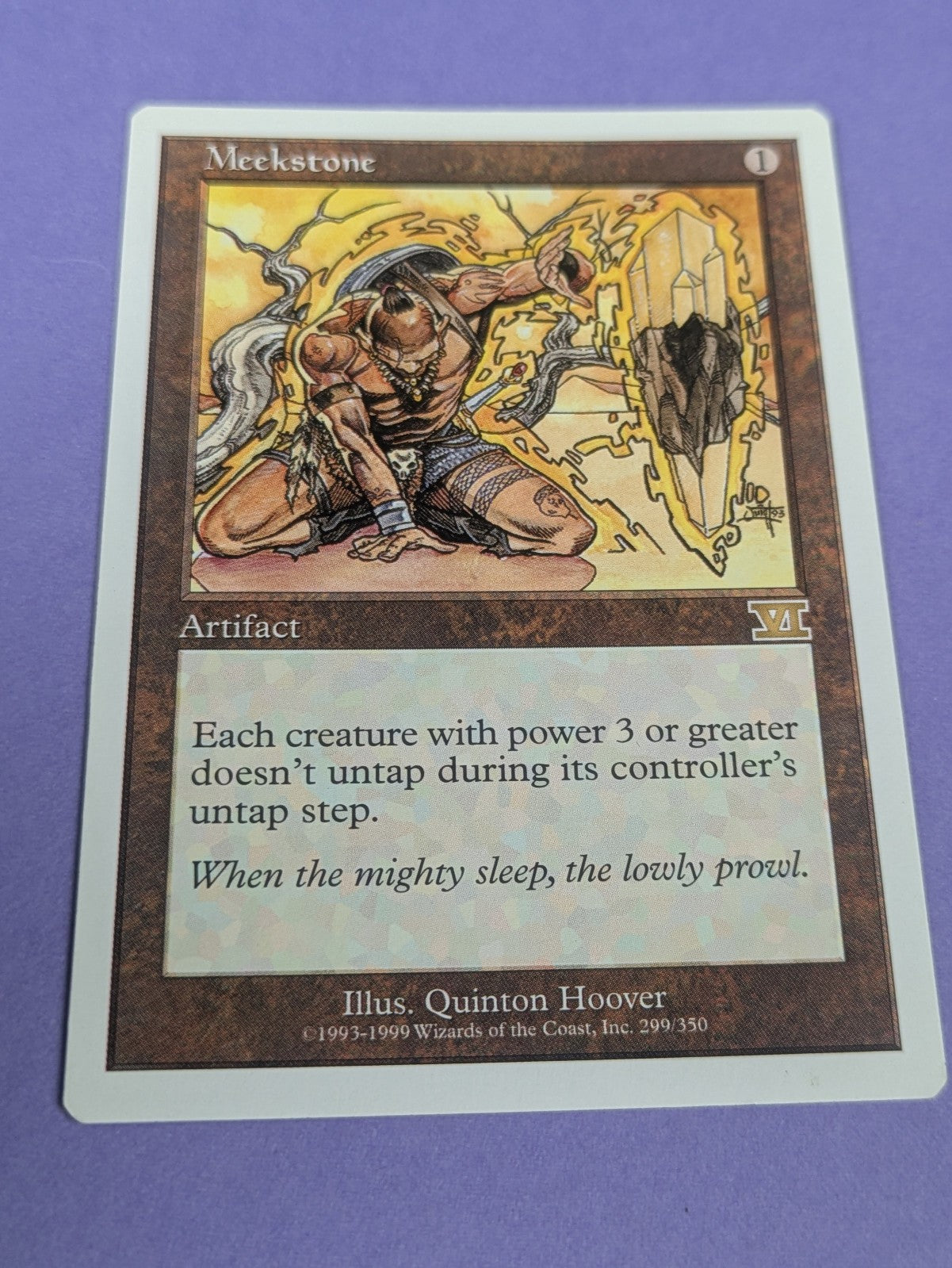 MTG Magic: Classic Sixth Edition: Meekstone #299/350 Rare - NM