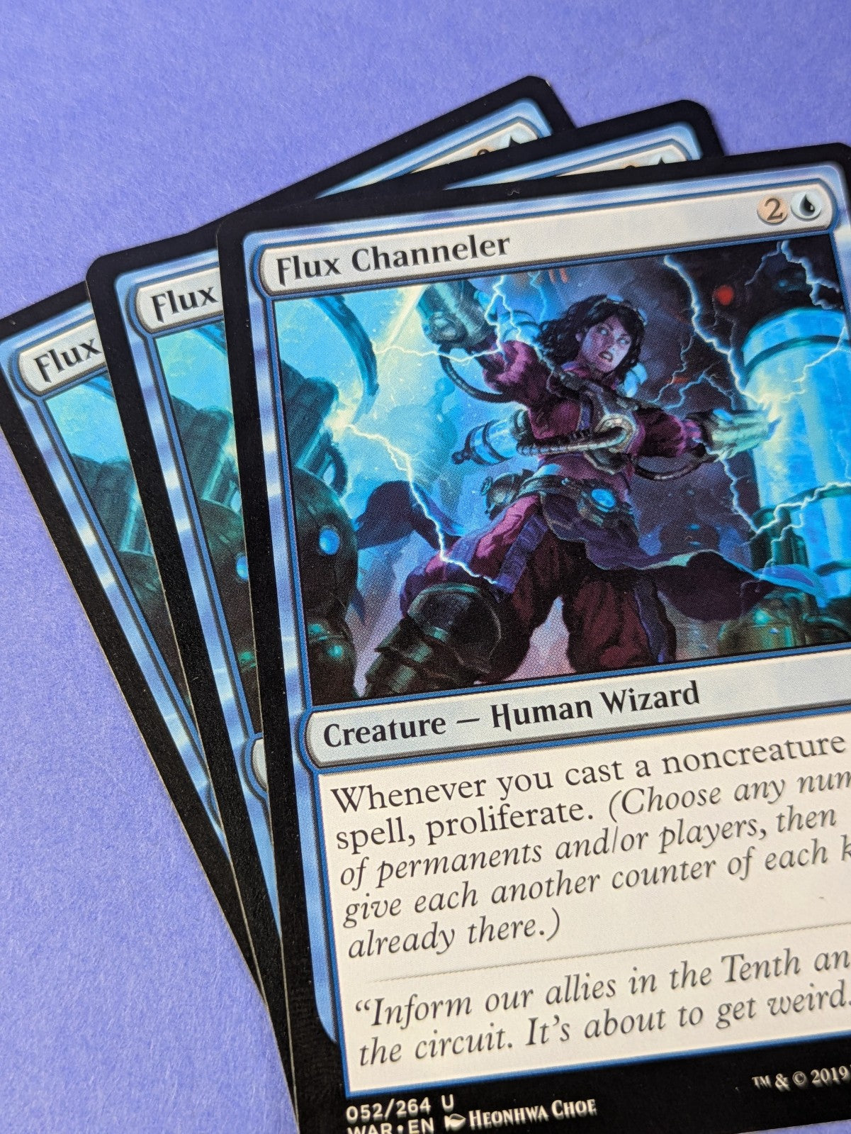 MTG Magic: War of the Spark: Flux Channeler #052/264 Uncommon - NM