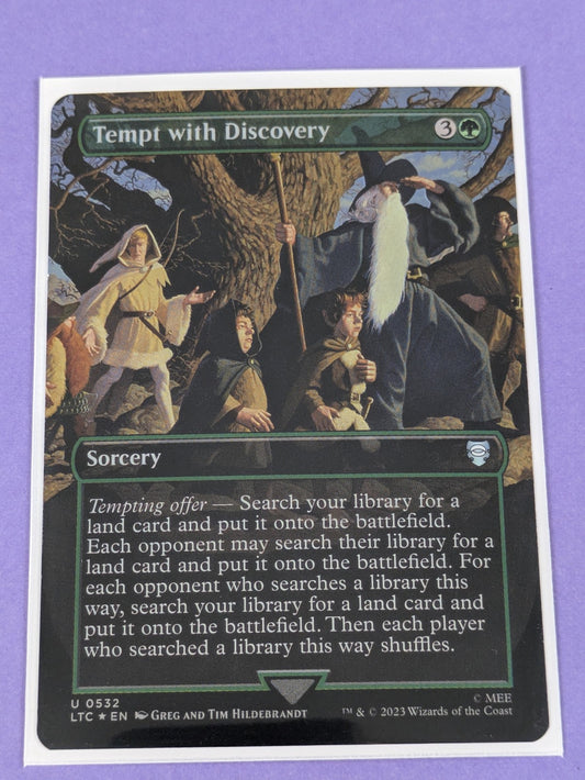 MTG: The Lord of the Rings: Tempt with Discovery Foil #0532 Uncommon - NM