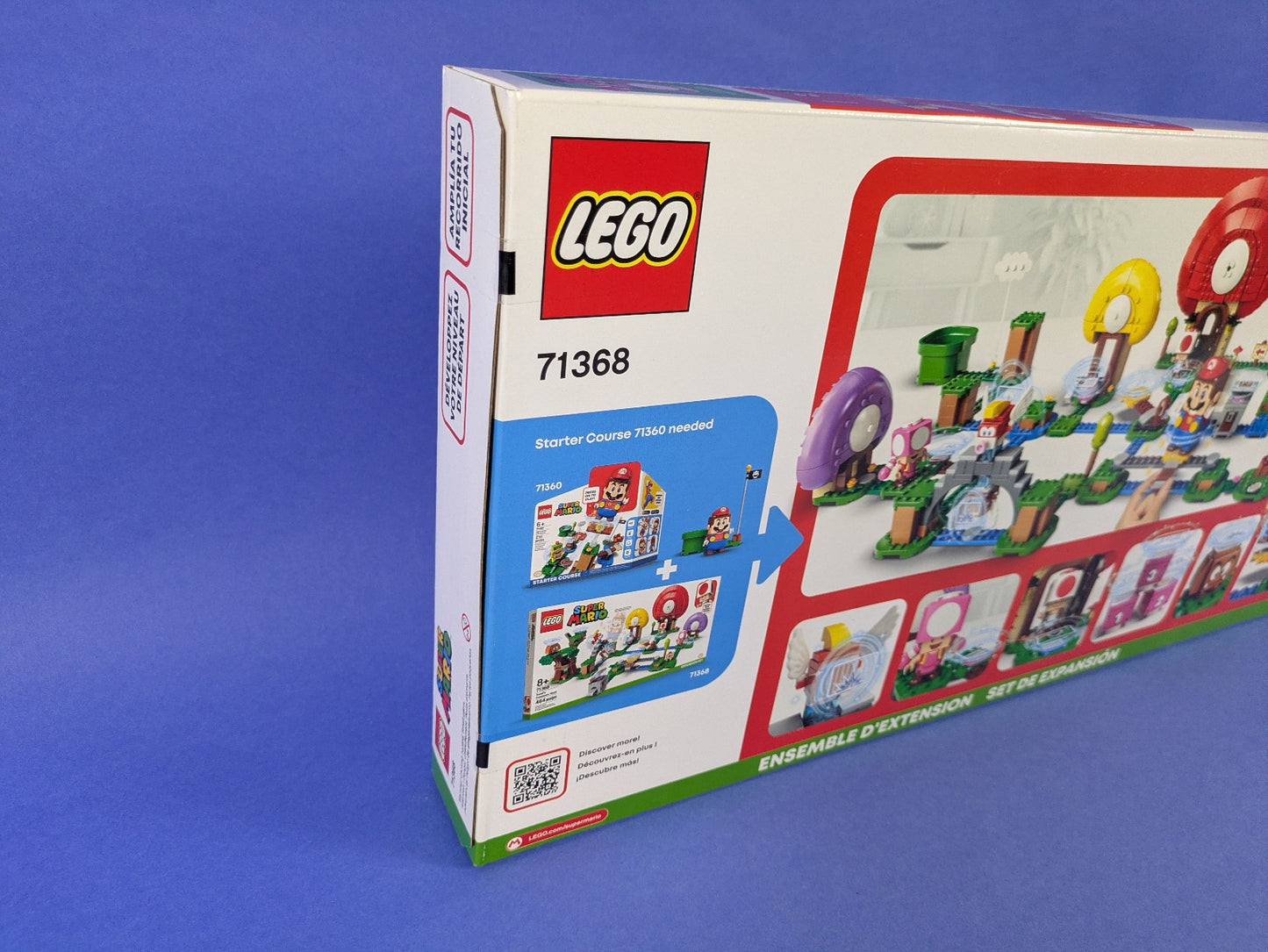 Lego Super Mario: Toad's Treasure Hunt - Expansion Set 71368 BRAND NEW