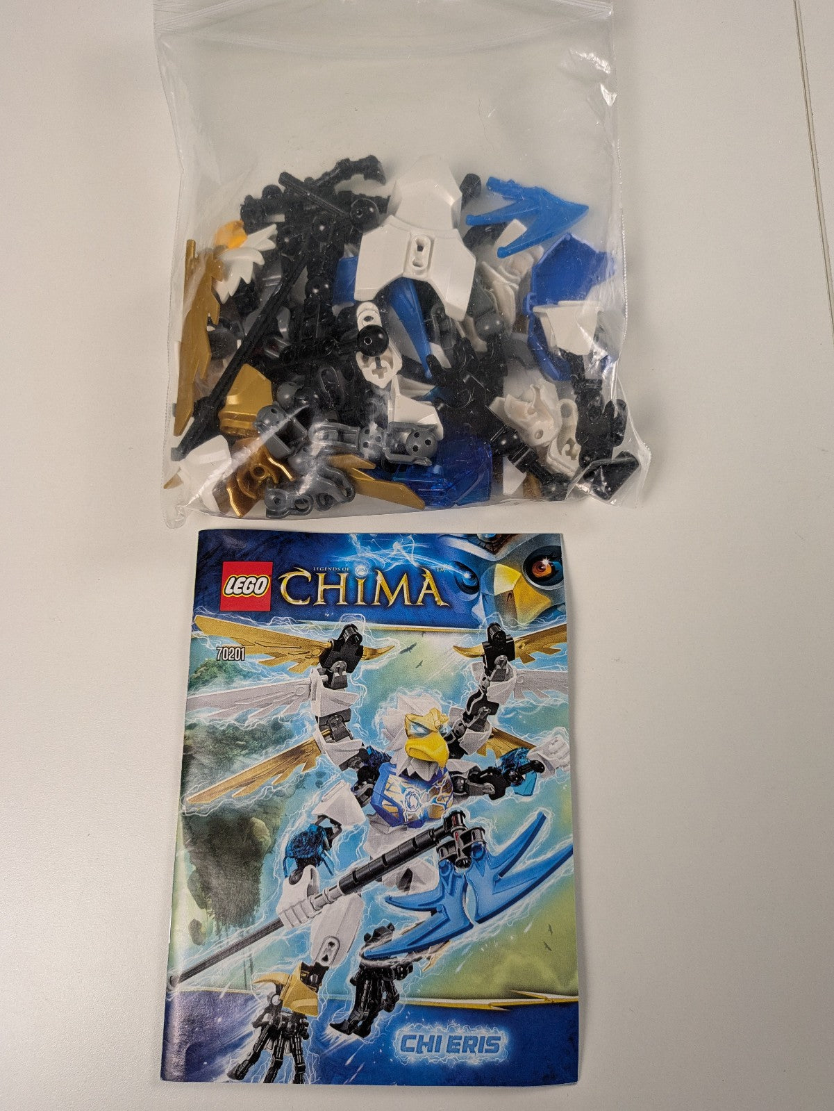 Lego LEGENDS OF CHIMA: CHI Eris Set 70201 - w/ Instructions