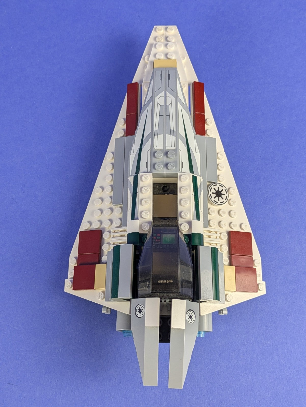 LEGO Star Wars Mace Windu's Jedi Starfighter 7868 Complete Set Pre-Owned