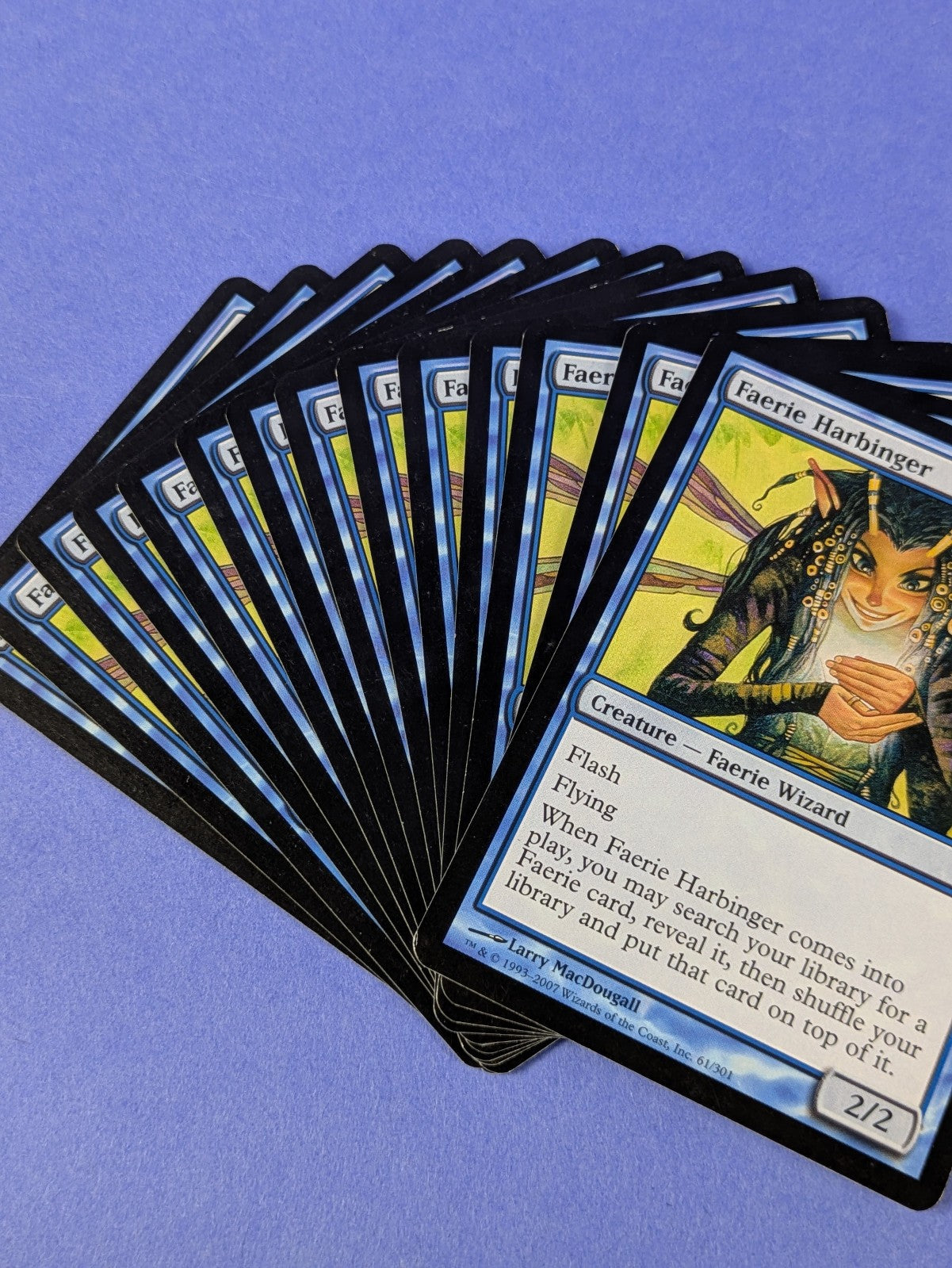 MTG Magic: Lorwyn: Faerie Harbinger #61/301 Uncommon - NM