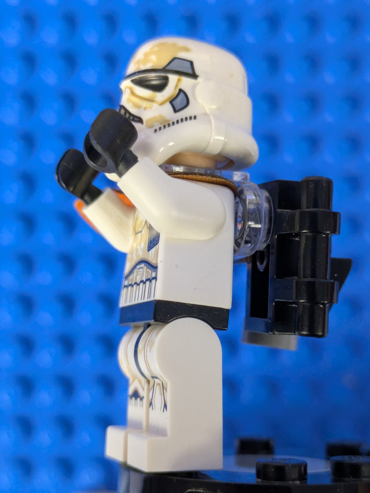 Lego Star Wars: Sandtrooper Squad Leader - Orange Pauldron sw0961 Set 75221