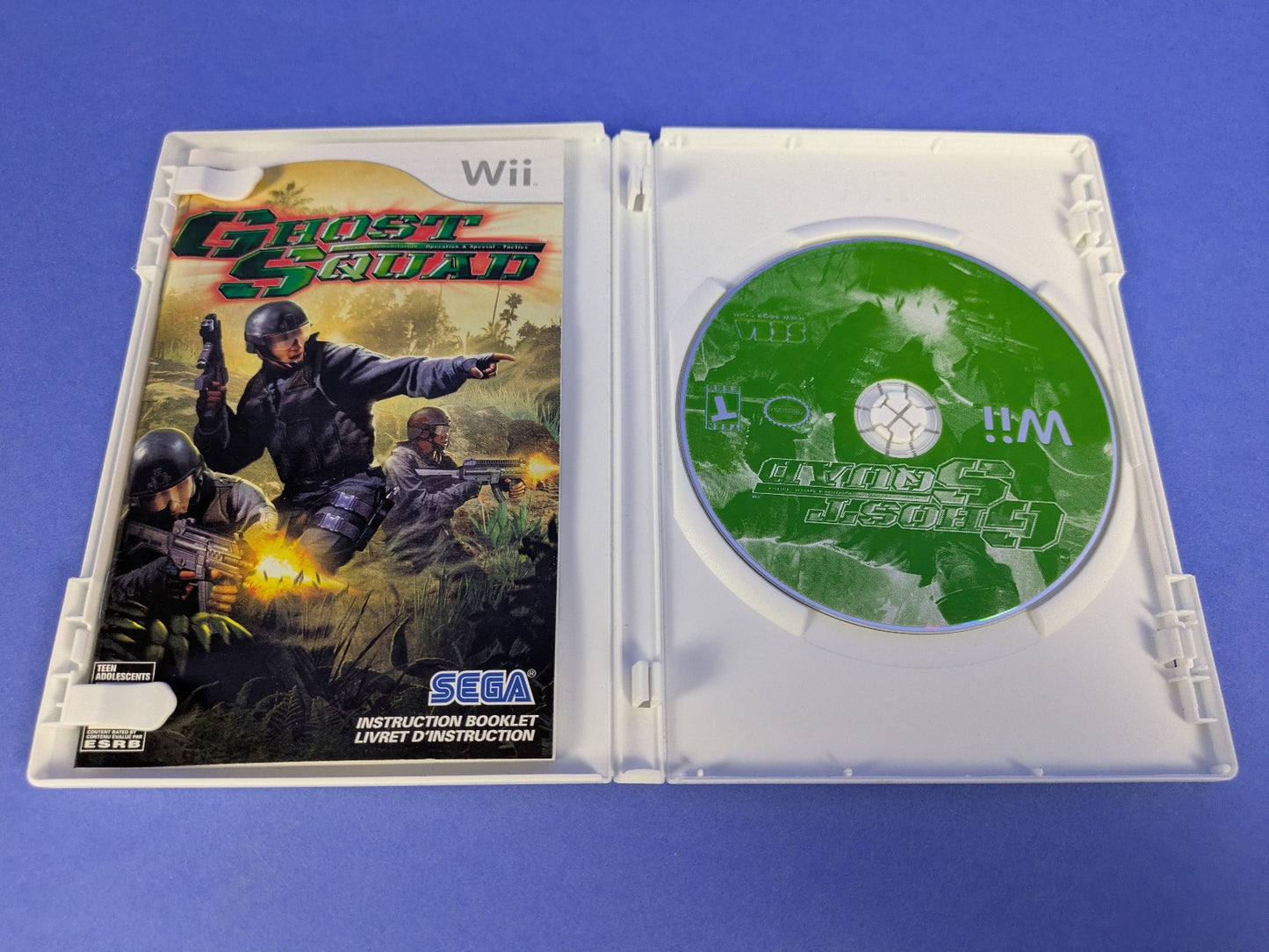 Ghost Squad (Nintendo Wii, 2007) CIB