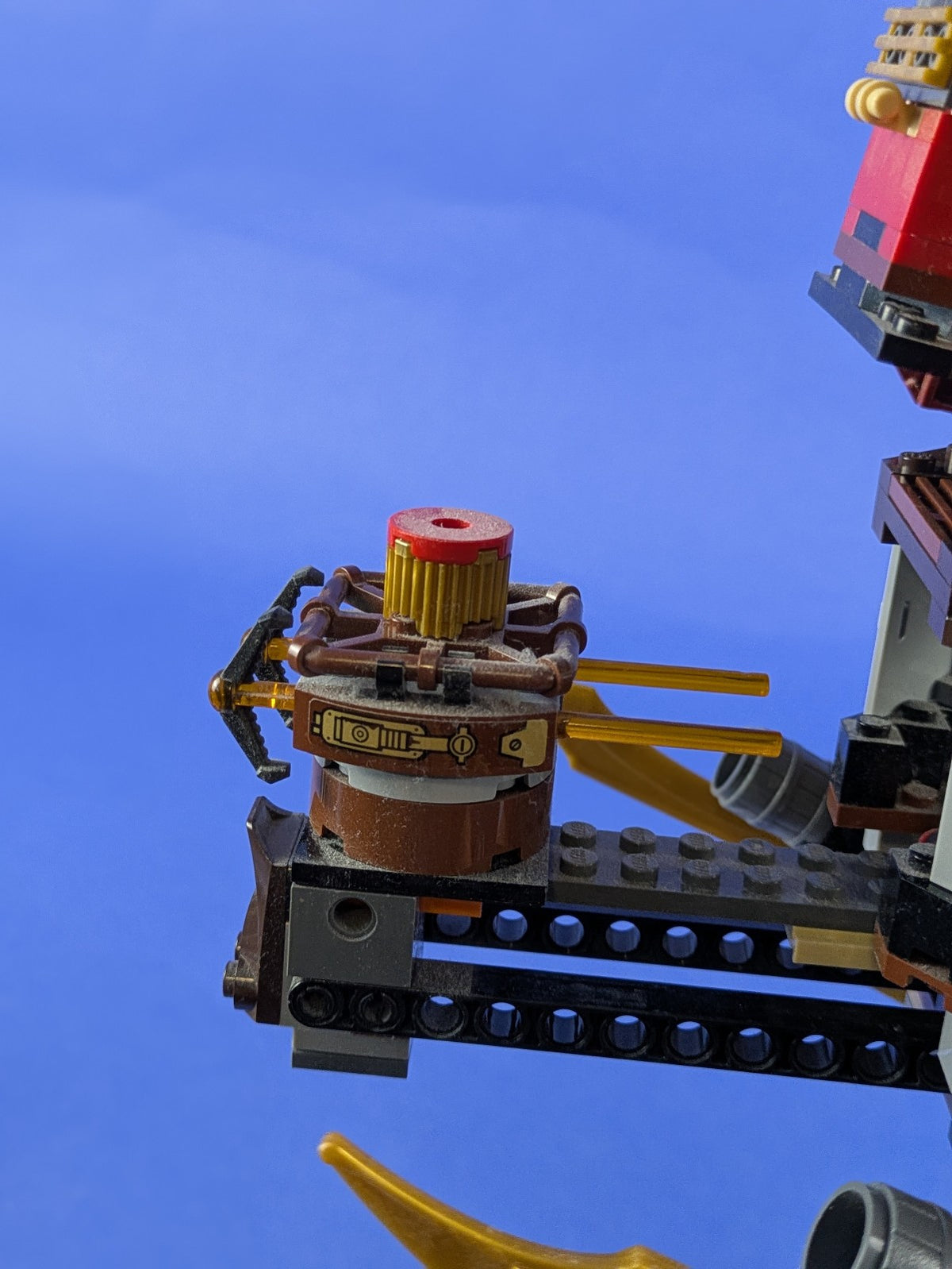 LEGO NINJAGO Final Flight of Destiny's Bounty 70738 Incomplete Set Pre-Owned