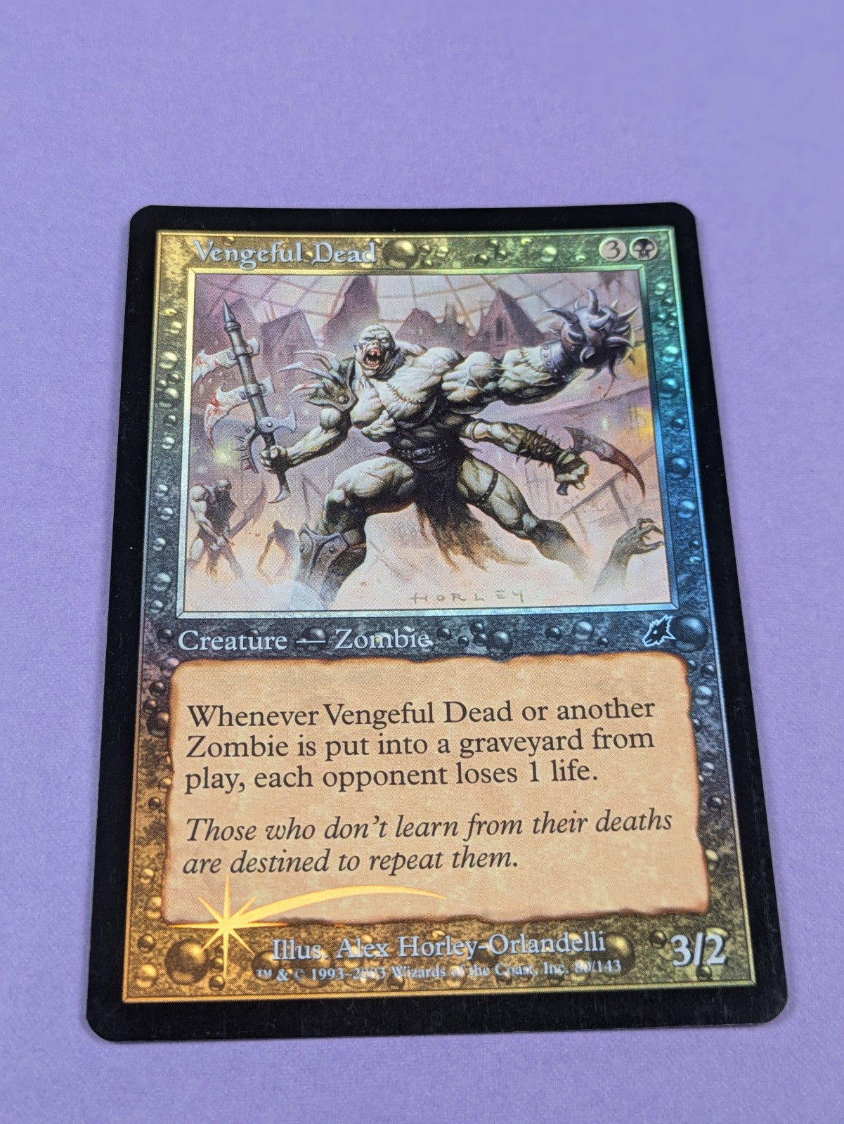 MTG Magic: Scourge: Vengeful Dead Foil #80/143 Common - NM