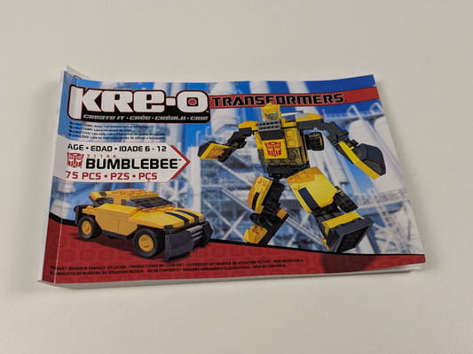 KRE-O Create It Transformers: Bumblebee Set 31144 - w/ Instructions